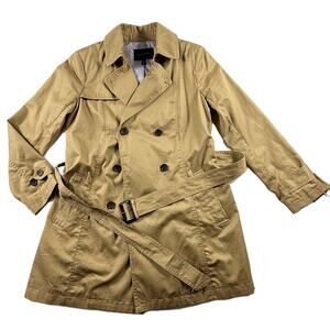 Banana Republic Tan Women Trench Coat Size M